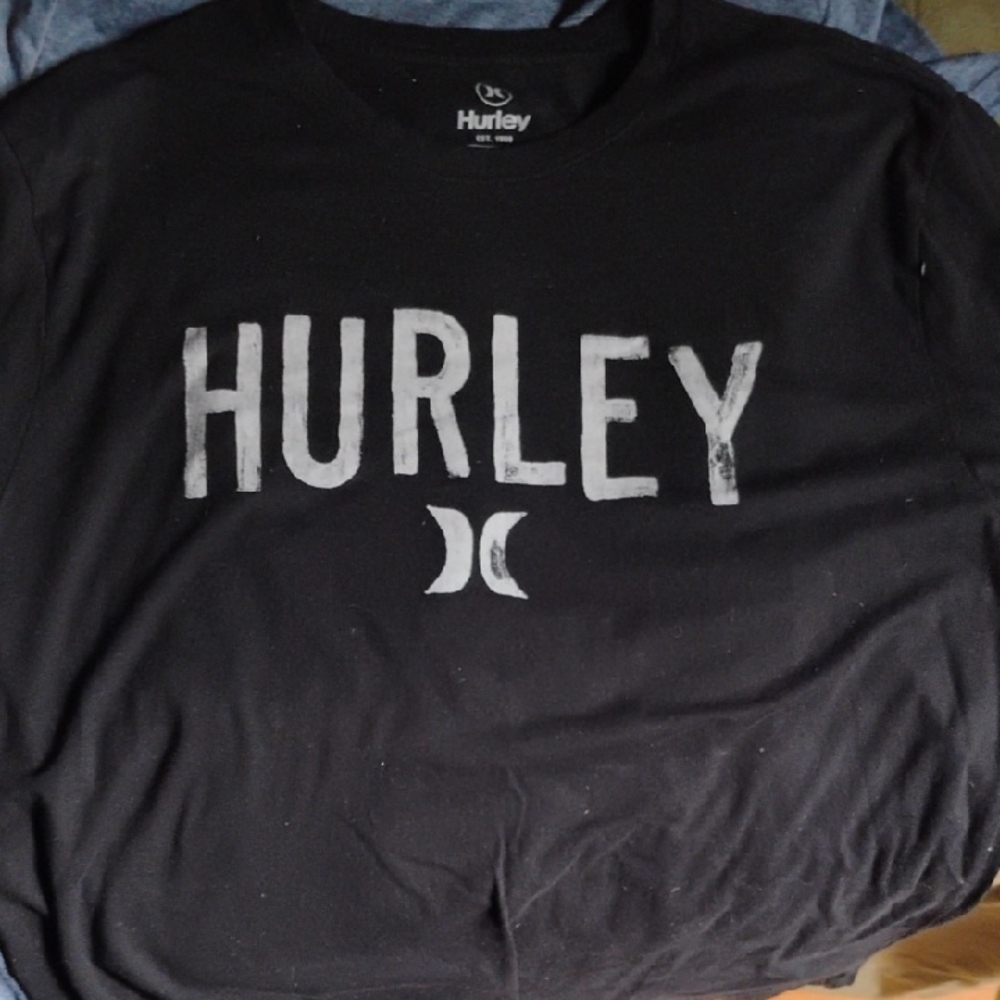Hurley Black Short Sleeve Tee
